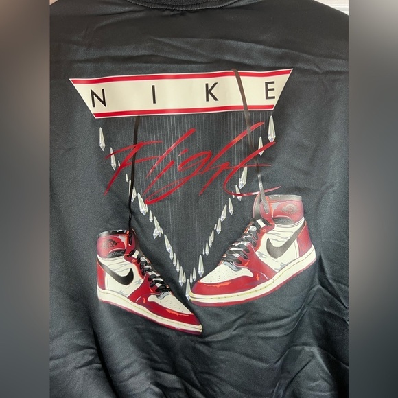 NWT JORDAN Flight Renegade Lost and Found Black Bomber Jacket Sz S - Picture 8 of 14